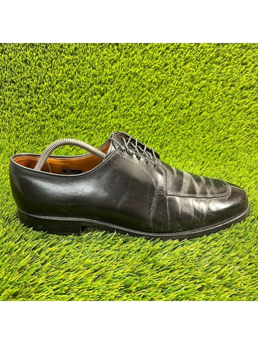 Allen Edmonds Delray Blucher Mens Size 10.5 Black Casual Dress Oxford Shoes 1208